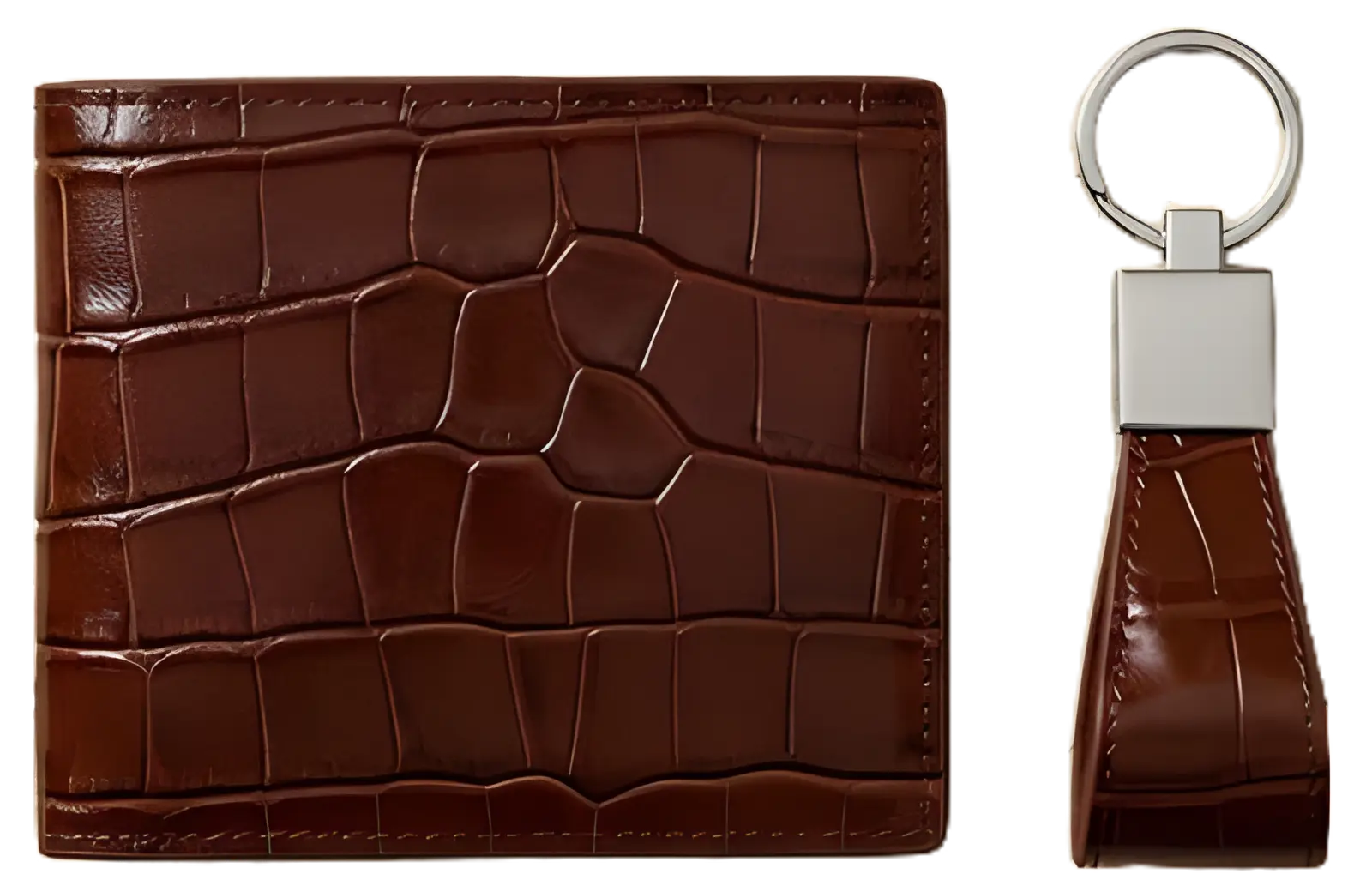 Classic Python Pattern Leather Handbag